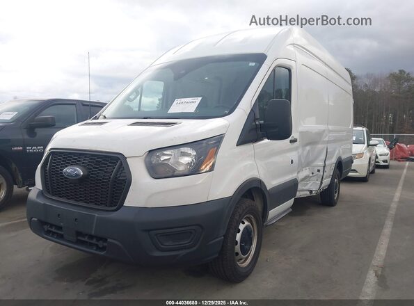 1FTBW3X84NKA41750 2022 FORD TRANSIT-350 Белый Передняя левая четверть