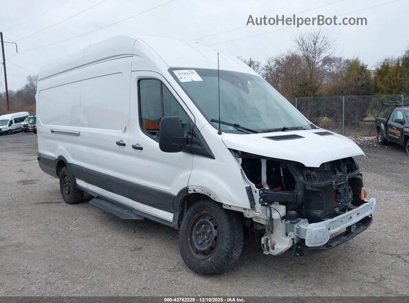 1FTBW3XK9PKA35537 2023 FORD E-TRANSIT-350 CARGO VAN White Przód prawy