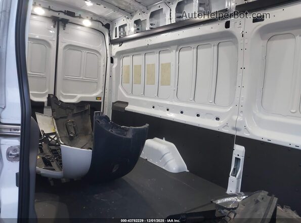 1FTBW3XK9PKA35537 2023 FORD E-TRANSIT-350 CARGO VAN White Widok naklejki z numerem VIN
