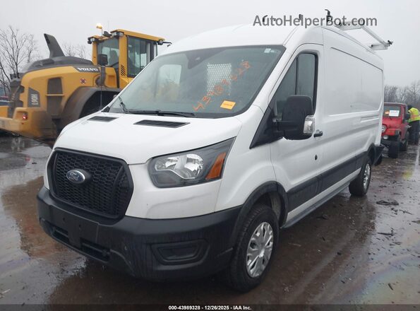 1FTBW9C88RKA53821 2024 FORD TRANSIT-350 Белый Передняя левая четверть