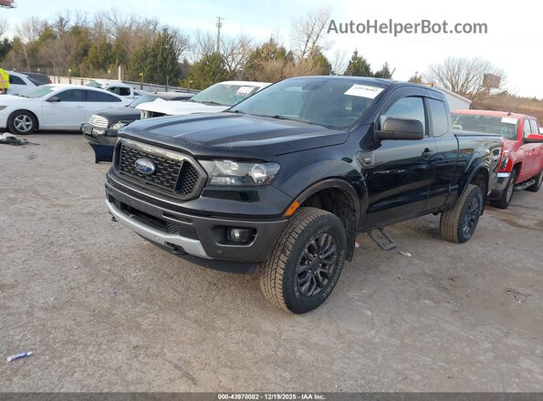 1FTER1FH4KLB06628 2019 FORD RANG Черный Передняя левая четверть