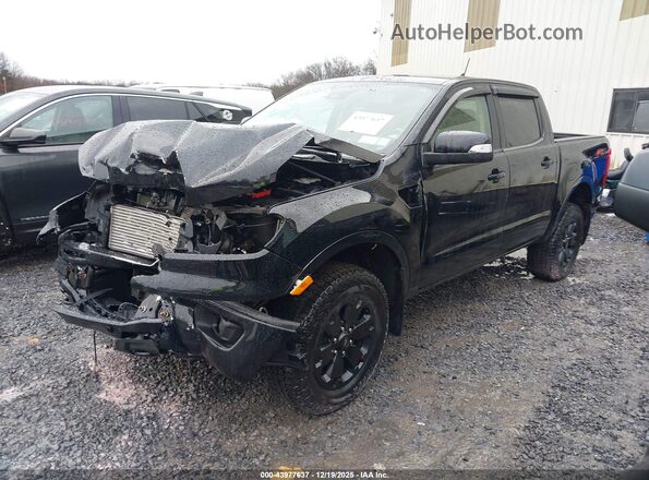 1FTER4FH4LLA46711 2020 FORD RANG Black წინა მარცხენა ხედი სამი მეოთხედიდან