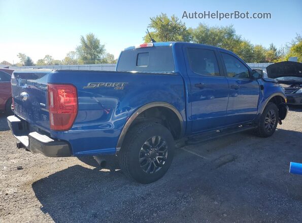 1FTER4FHXKLB03492 2019 FORD RANG Blue Tył prawy