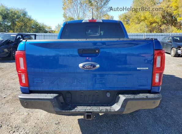 1FTER4FHXKLB03492 2019 FORD RANG Blue Widok z tyłu