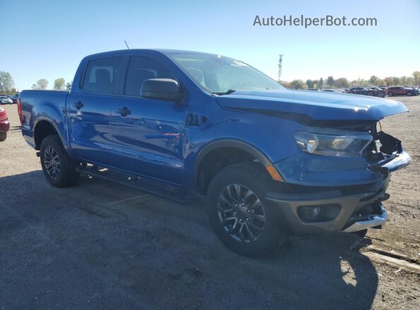 1FTER4FHXKLB03492 2019 FORD RANG Blue Przód prawy