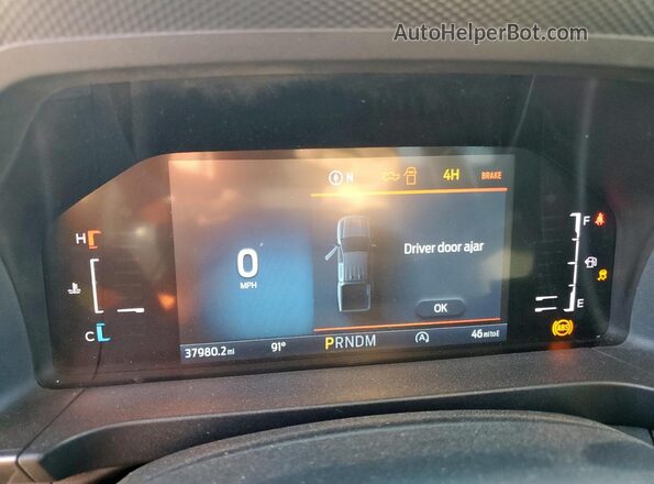 1FTER4HH6RLE04834 2024 FORD RANG Gray Vista del cuadro de instrumentos