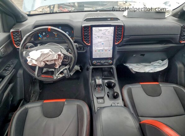 1FTER4LR9RLE30845 2024 FORD RANG Синий Вид панели приборов