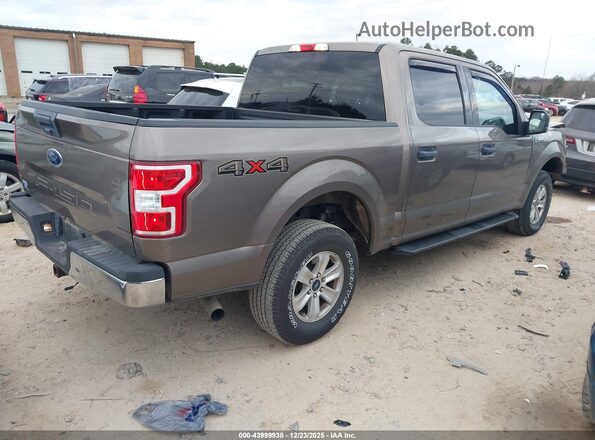 1FTEW1E55LKF31802 2020 FORD F150 Коричневый Задняя правая четверть