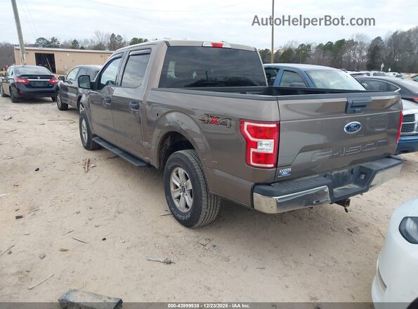 1FTEW1E55LKF31802 2020 FORD F150 Коричневый Задняя левая четверть