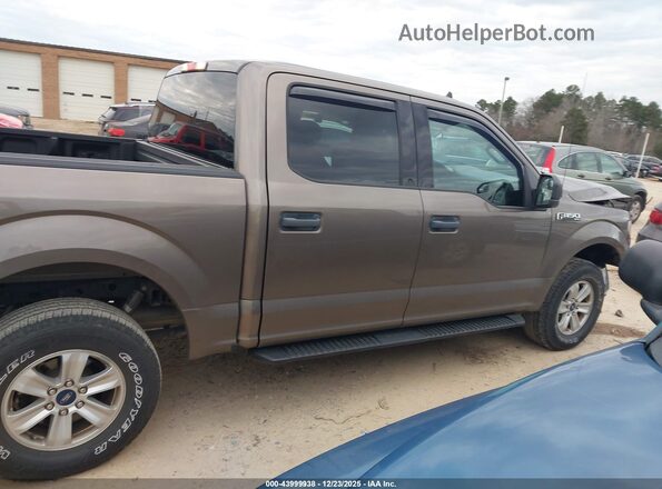 1FTEW1E55LKF31802 2020 FORD F150 Коричневый Панорамный вид салона 360°