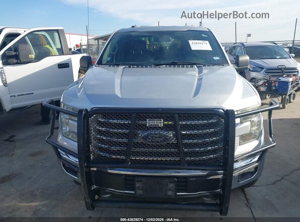 1FTEW1EF3GKD63947 2016 FORD F150 Серебряный Вид щитка приборов