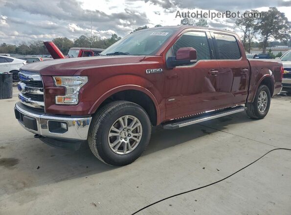 1FTEW1EP4GFC65091 2016 FORD F150 Угольный Передняя левая четверть