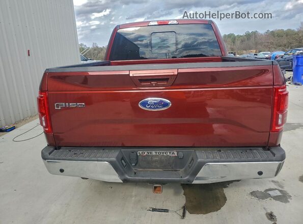 1FTEW1EP4GFC65091 2016 FORD F150 Угольный Вид сзади