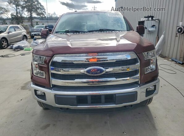 1FTEW1EP4GFC65091 2016 FORD F150 Угольный Вид спереди
