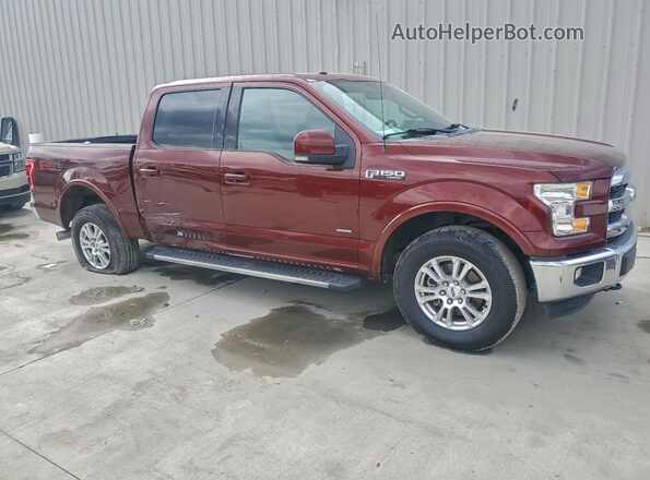1FTEW1EP4GFC65091 2016 FORD F150 Угольный Передняя правая четверть