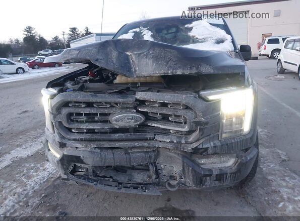 1FTEW1EP6NFB81349 2022 FORD F150 Черный Вид спереди