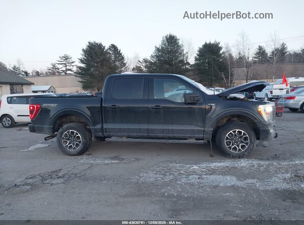 1FTEW1EP6NFB81349 2022 FORD F150 Черный Вид задней части салона