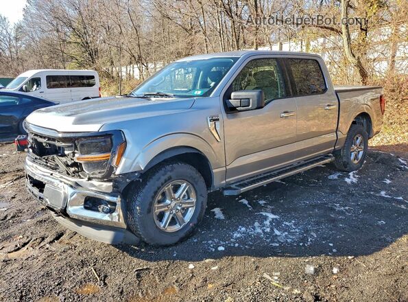 1FTEW3LP4SKE63121 2025 FORD F150 Silver Передня ліва чверть