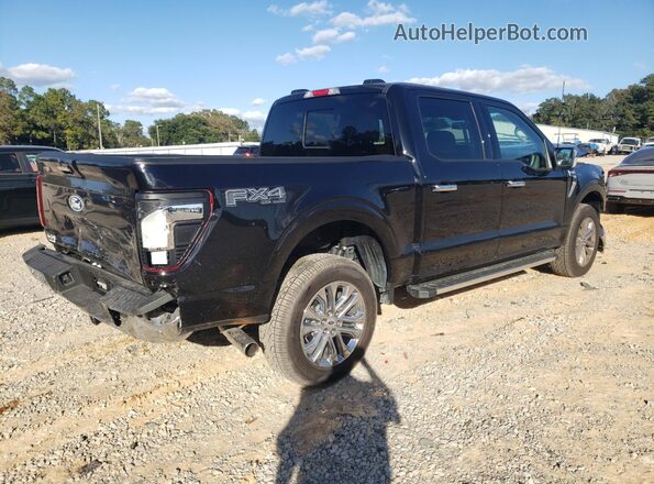 1FTFW3L59RKF60246 2024 FORD F150 Черный Задняя правая четверть