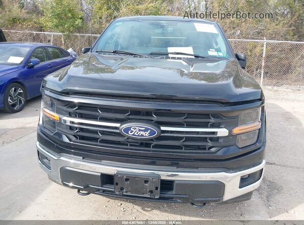 1FTFW3LDXRFA72259 2024 FORD F150 Черный Вид щитка приборов