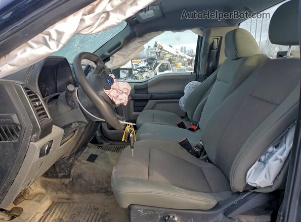 1FTRF3B63NEC95484 2022 FORD F350 Blue Vista interior delantera