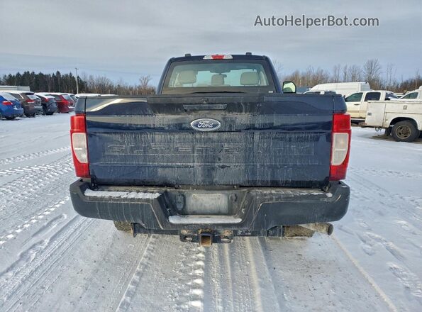 1FTRF3B63NEC95484 2022 FORD F350 Blue Vista trasera