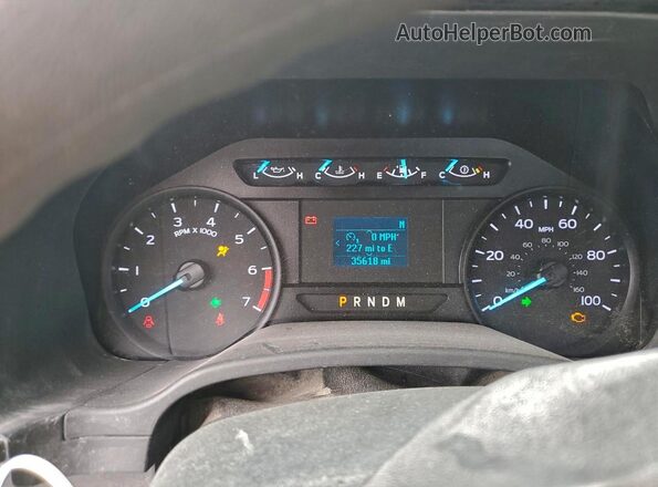 1FTRF3B63NEC95484 2022 FORD F350 Blue Vista del cuadro de instrumentos