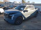 2023 Ford F-150 Lightning Lariat Blue vin: 1FTVW1EV4PWG49046