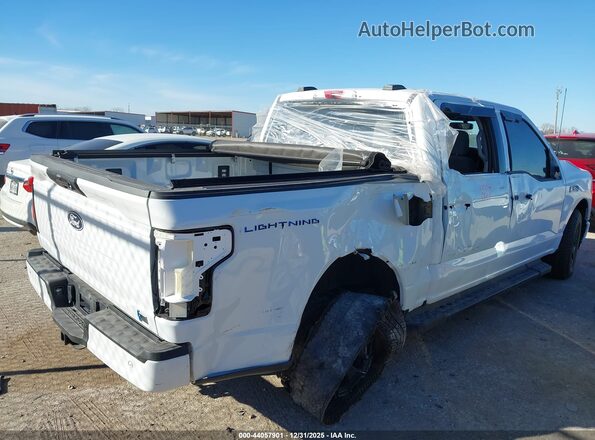 1FTVW3LK1SWG22514 2025 FORD F-150 LIGHTNING Белый Задняя правая четверть