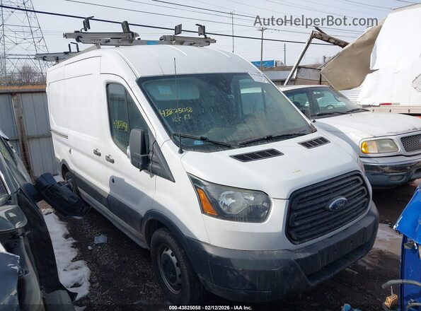 1FTYR1CM2HKB08553 2017 FORD TRANSIT-250 Белый Передняя правая четверть