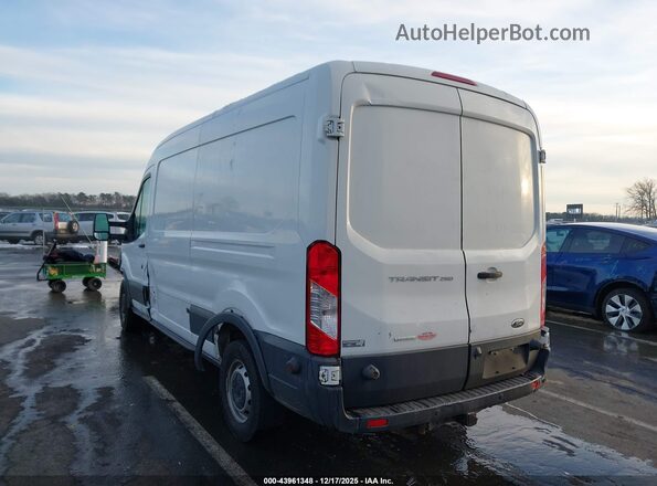 1FTYR2CG1HKA36048 2017 FORD TRANSIT-250 Белый Задняя левая четверть