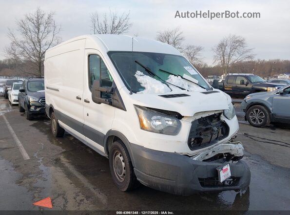 1FTYR2CG1HKA36048 2017 FORD TRANSIT-250 Белый Передняя правая четверть