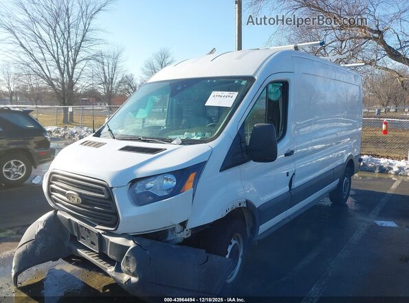 1FTYR2CG3JKB21592 2018 FORD TRANSIT-250 White Vista frontal