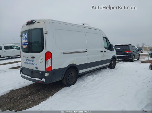 1FTYR2CM3JKA16055 2018 FORD TRANSIT-250 Белый Задняя правая четверть