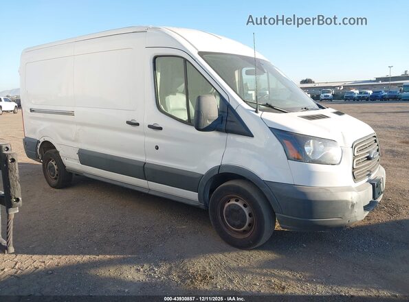 1FTYR2CMXJKB41117 2018 FORD TRANSIT-250 Белый Передняя правая четверть