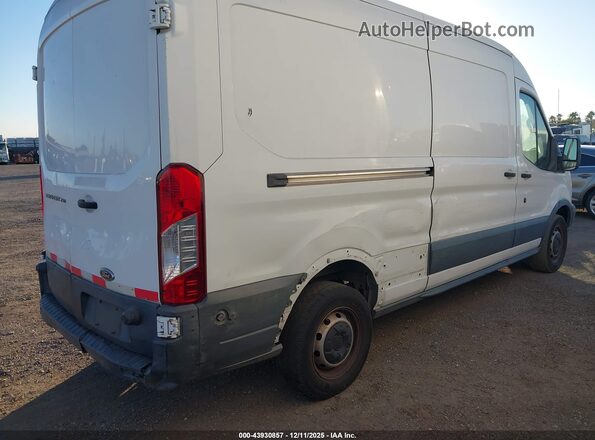 1FTYR2CMXJKB41117 2018 FORD TRANSIT-250 Белый Задняя правая четверть