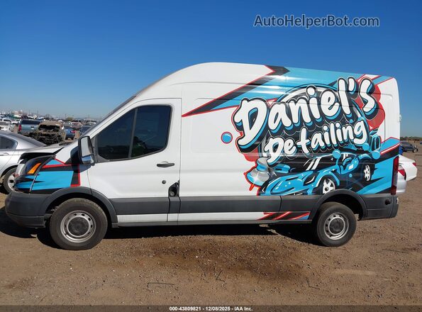1FTYR2XM3JKA85158 2018 FORD TRANSIT-250 Белый Вид задней части салона