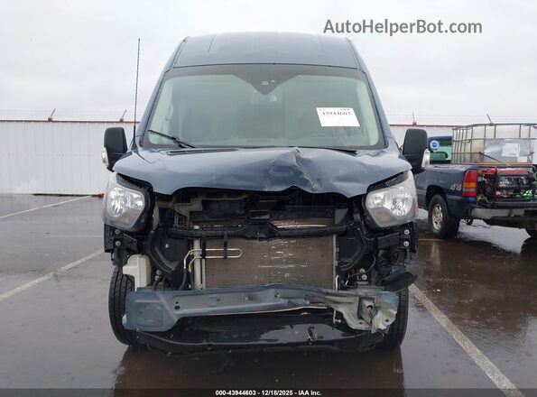 1FTYR3XM6KKB78909 2019 FORD TRANSIT-250 Синий Вид задней части салона
