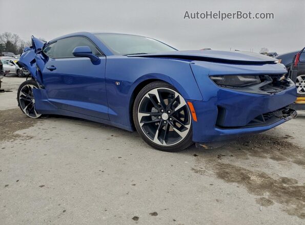 1G1FB1RS1R0114058 2024 CHEVROLET CAMARO Синий Передняя правая четверть