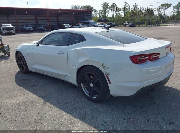 1G1FB1RS3M0113261 2021 CHEVROLET CAMARO Белый Задняя левая четверть