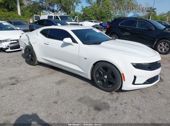 1G1FB1RS3M0113261 2021 CHEVROLET CAMARO Белый Передняя правая четверть
