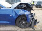 2021 Chevrolet Camaro Rwd  1lt Синий vin: 1G1FB1RX3M0124871