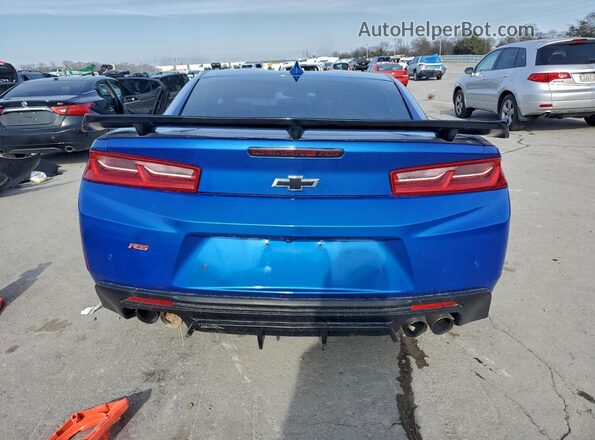 1G1FD1RS5G0145191 2016 CHEVROLET CAMARO Синий Вид сзади