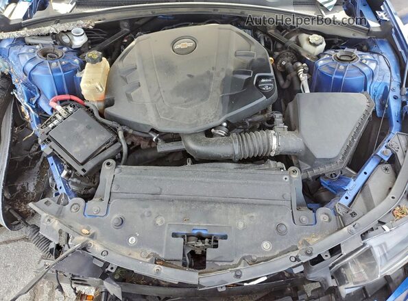 1G1FD1RS5G0145191 2016 CHEVROLET CAMARO Синий Вид задней части салона