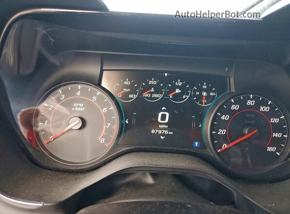 1G1FD1RS5G0145191 2016 CHEVROLET CAMARO Синий Вид щитка приборов
