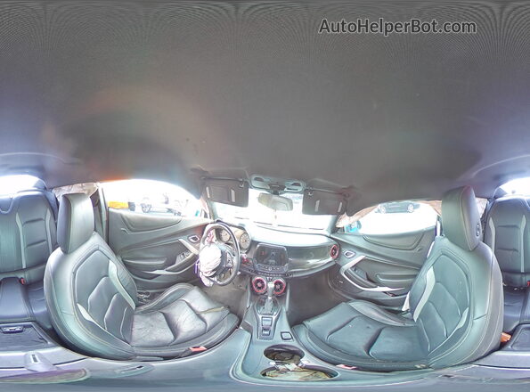 1G1FD1RS5G0145191 2016 CHEVROLET CAMARO Синий Панорамный вид салона 360°
