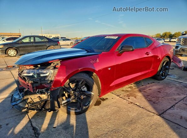 1G1FD1RSXM0138796 2021 CHEVROLET CAMARO Red Vista tres cuartos delantera izquierda