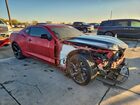 2021 Chevrolet Camaro Lt Red vin: 1G1FD1RSXM0138796