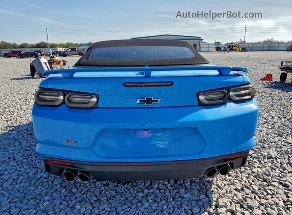 1G1FD3DS7P0123342 2023 CHEVROLET CAMARO Синий Вид сзади
