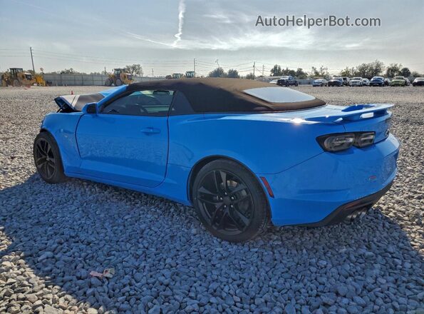 1G1FD3DS7P0123342 2023 CHEVROLET CAMARO Синий Задняя левая четверть